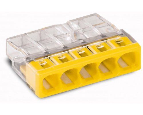 Клеммы WAGO 2273-205 (5Х2,5мм2) (упаковка 100шт.) без пасты картинка